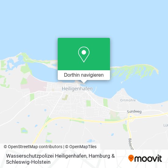 Wasserschutzpolizei Heiligenhafen Karte