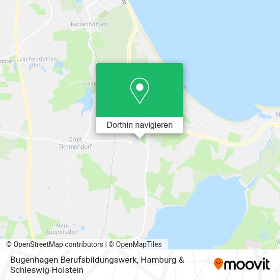 Bugenhagen Berufsbildungswerk Karte