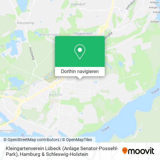 Kleingartenverein Lübeck (Anlage Senator-Possehl-Park) Karte