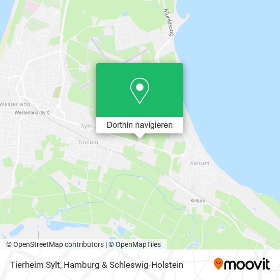 Tierheim Sylt Karte