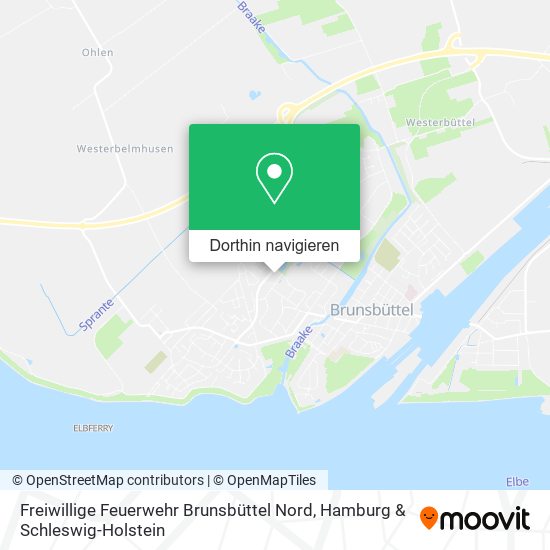 Freiwillige Feuerwehr Brunsbüttel Nord Karte