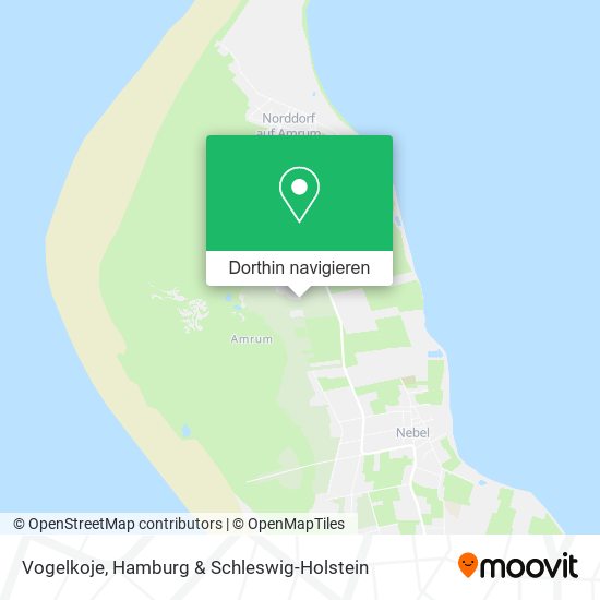 Vogelkoje Karte