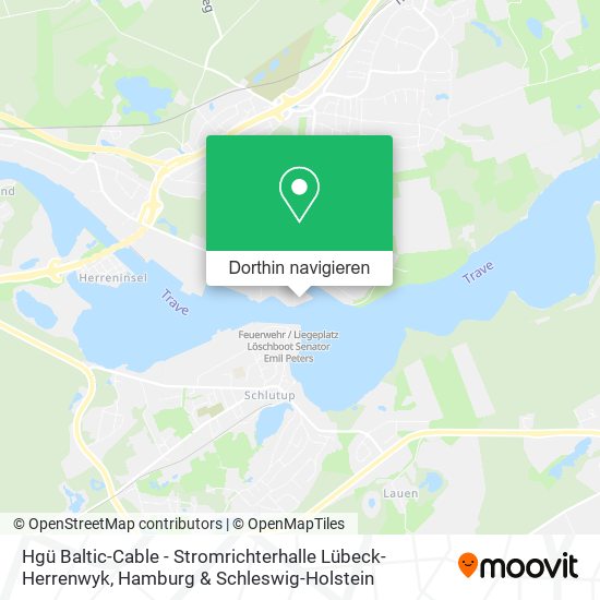 Hgü Baltic-Cable - Stromrichterhalle Lübeck-Herrenwyk Karte