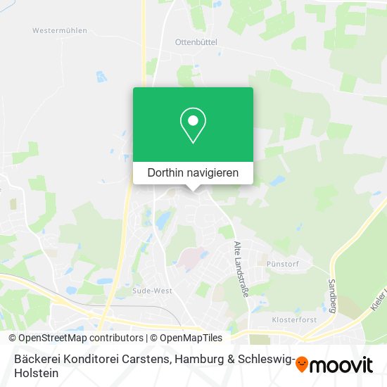 Bäckerei Konditorei Carstens Karte