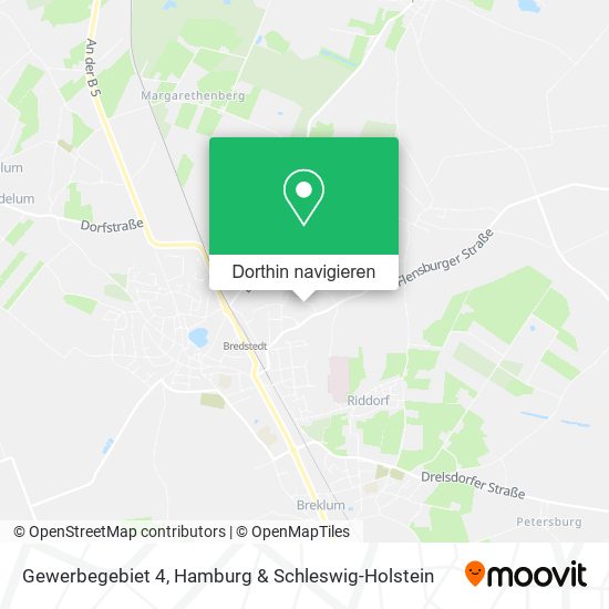 Gewerbegebiet 4 Karte