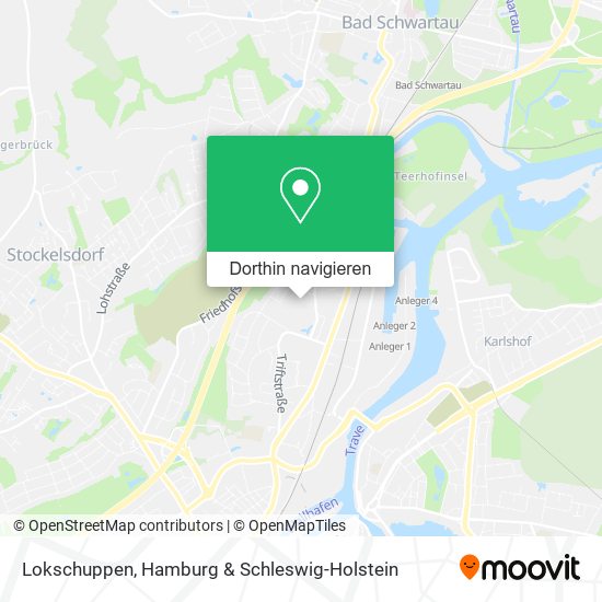 Lokschuppen Karte