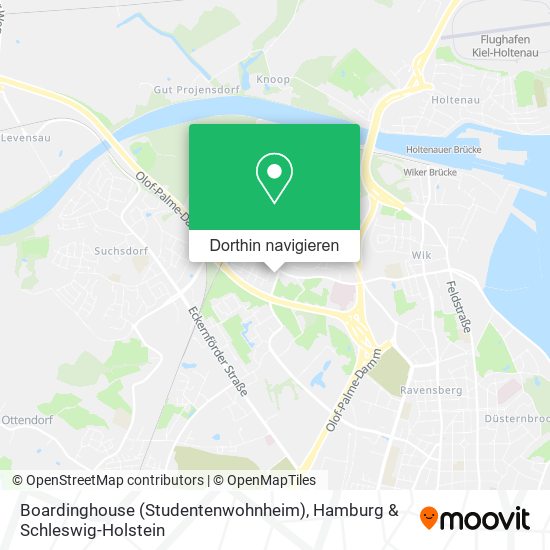 Boardinghouse (Studentenwohnheim) Karte