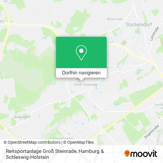 Reitsportanlage Groß Steinrade Karte