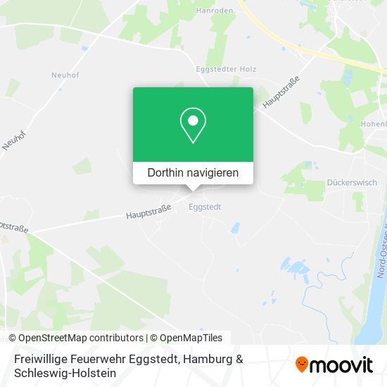 Freiwillige Feuerwehr Eggstedt Karte