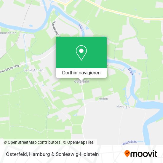 Österfeld Karte