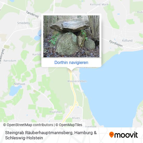 Steingrab Räuberhauptmannsberg Karte