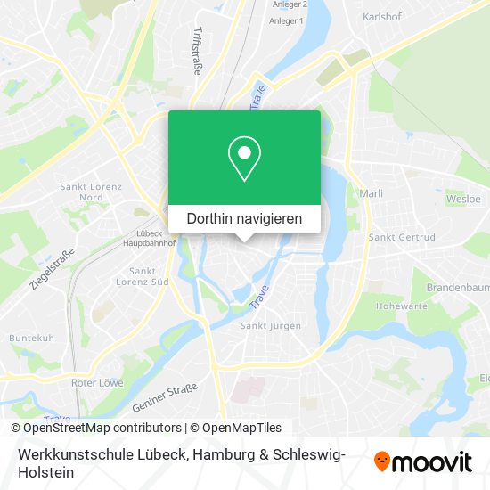 Werkkunstschule Lübeck Karte