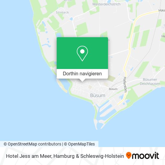 Hotel Jess am Meer Karte