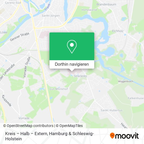 Kreis – Halb – Extern Karte