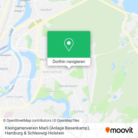 Kleingartenverein Marli (Anlage Besenkamp) Karte