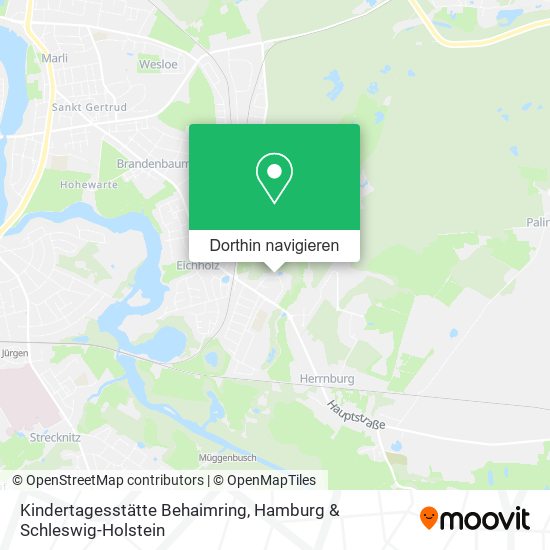 Kindertagesstätte Behaimring Karte