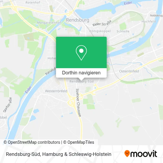 Rendsburg-Süd Karte