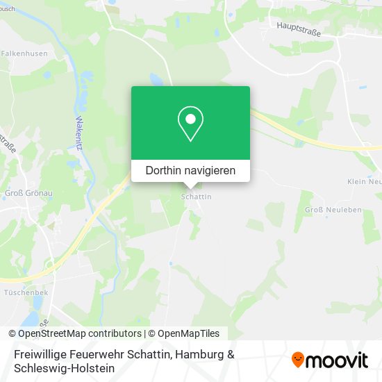 Freiwillige Feuerwehr Schattin Karte