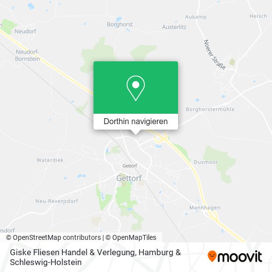 Giske Fliesen Handel & Verlegung Karte