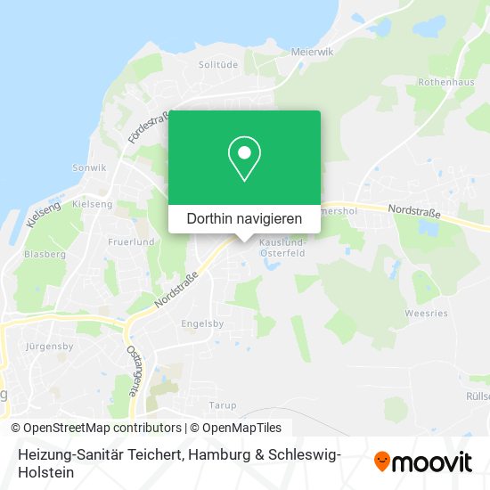 Heizung-Sanitär Teichert Karte