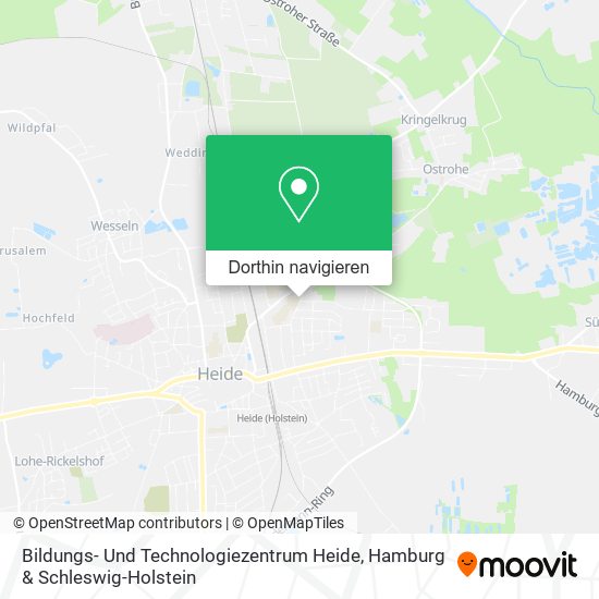 Bildungs- Und Technologiezentrum Heide Karte