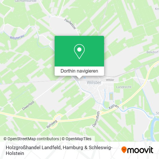 Holzgroßhandel Landfeld Karte