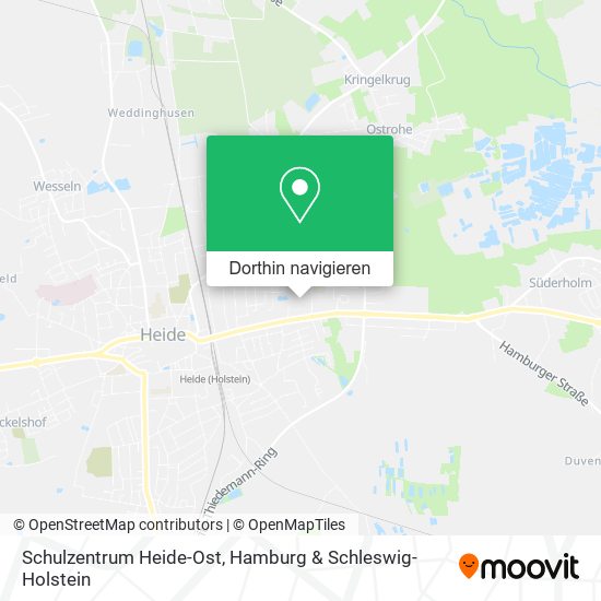 Schulzentrum Heide-Ost Karte