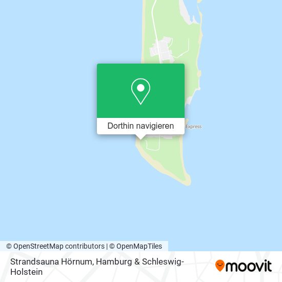 Strandsauna Hörnum Karte