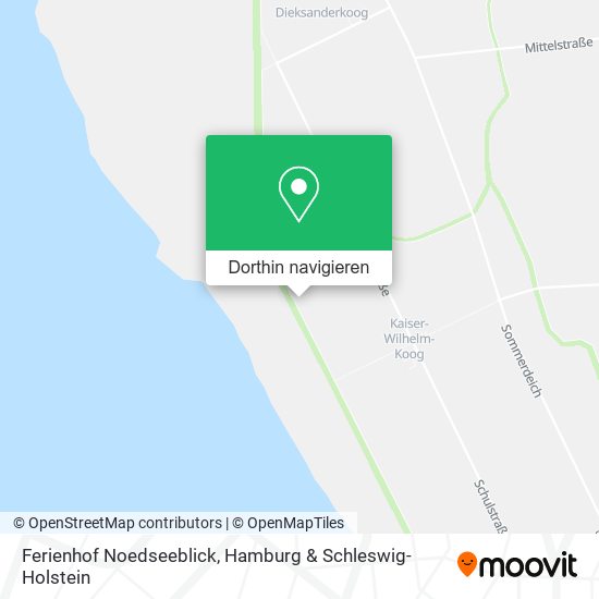 Ferienhof Noedseeblick Karte