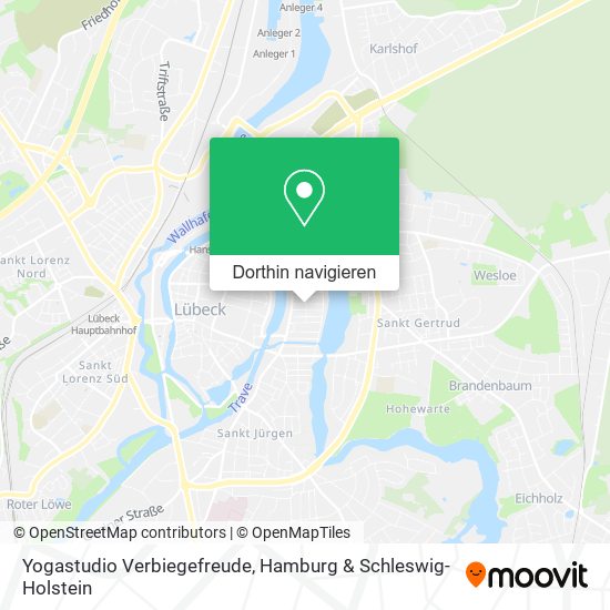 Yogastudio Verbiegefreude Karte