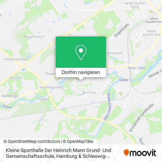 Kleine Sporthalle Der Heinrich Mann Grund- Und Gemeinschaftsschule Karte