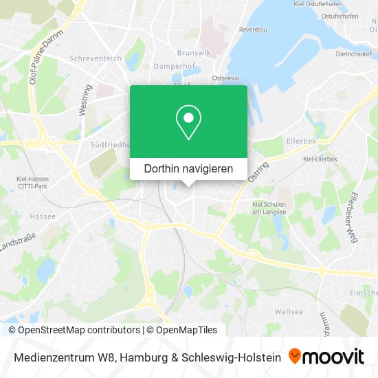 Medienzentrum W8 Karte