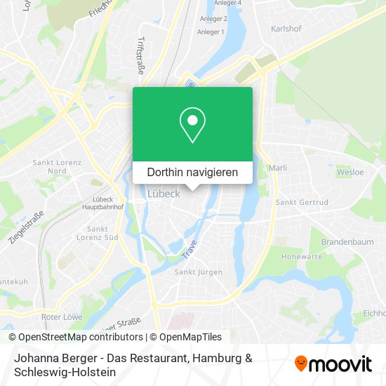Johanna Berger - Das Restaurant Karte