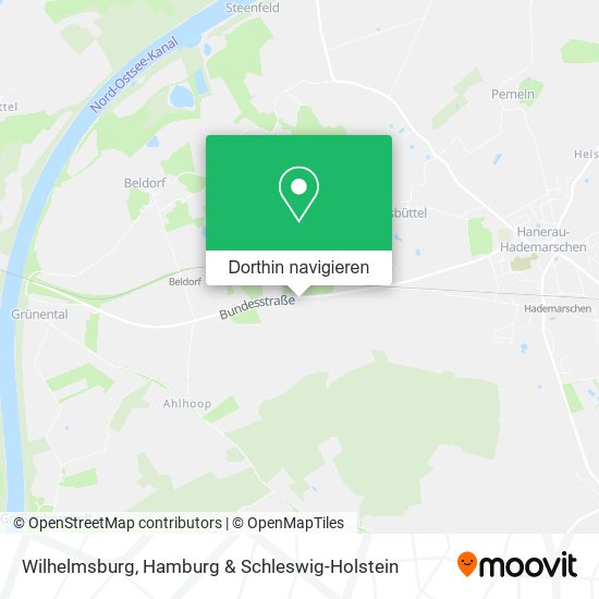 Wilhelmsburg Karte
