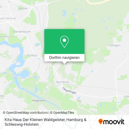 Kita Haus Der Kleinen Waldgeister Karte