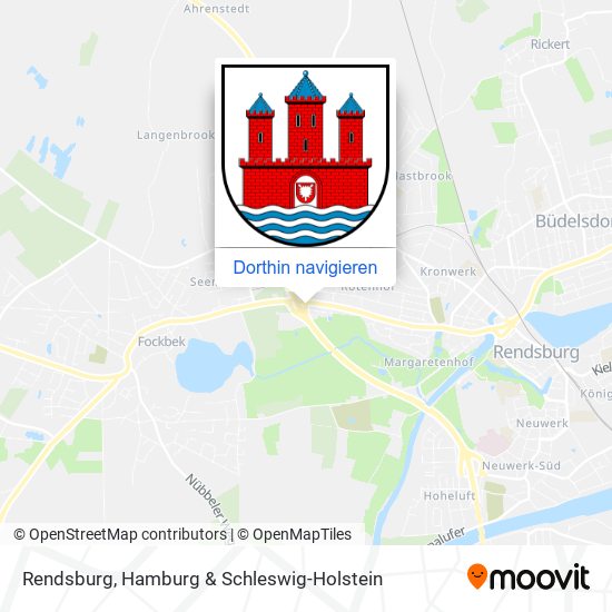 Rendsburg Karte