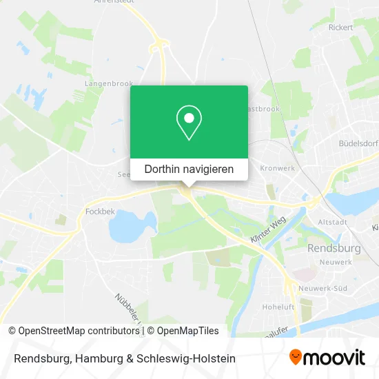 Rendsburg Karte