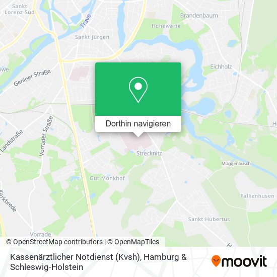 Kassenärztlicher Notdienst (Kvsh) Karte