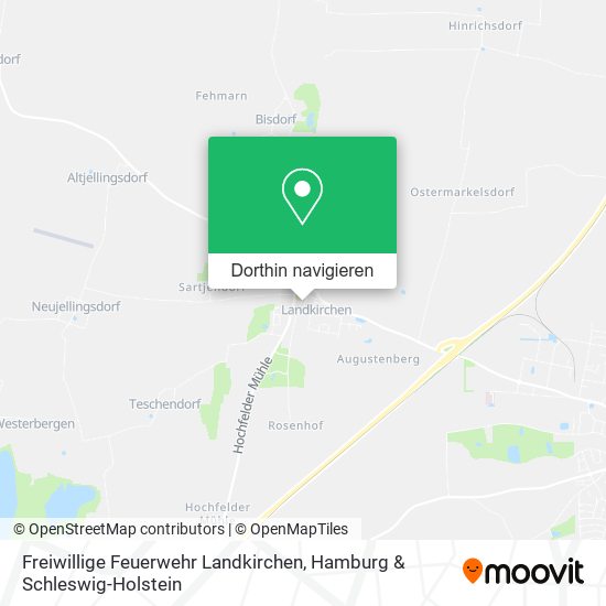 Freiwillige Feuerwehr Landkirchen Karte