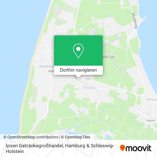 Ipsen Getränkegroßhandel Karte
