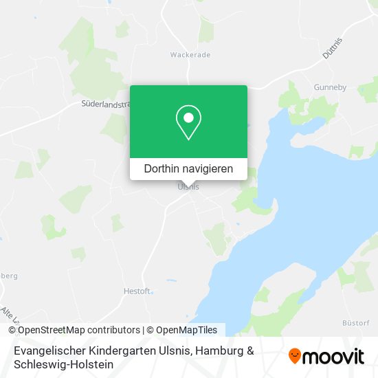Evangelischer Kindergarten Ulsnis Karte