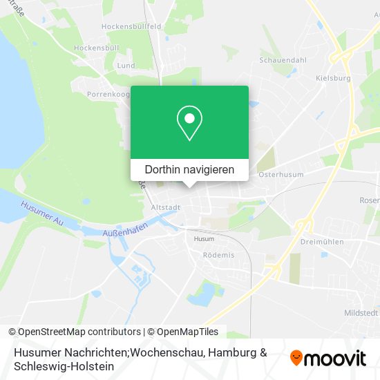 Husumer Nachrichten;Wochenschau Karte