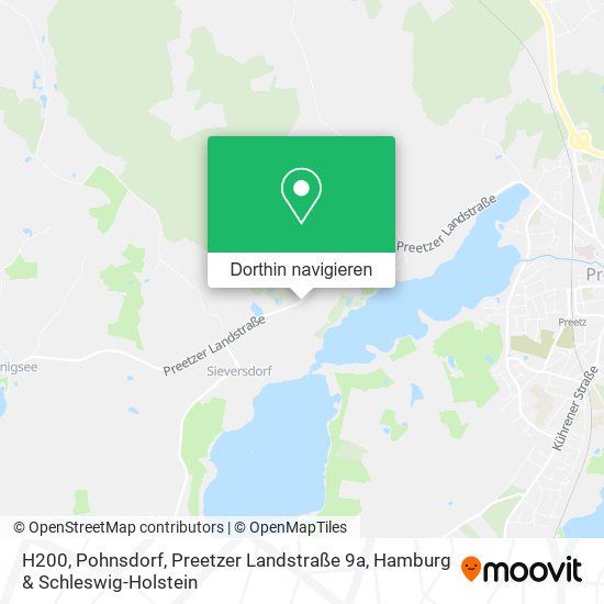 H200, Pohnsdorf, Preetzer Landstraße 9a Karte