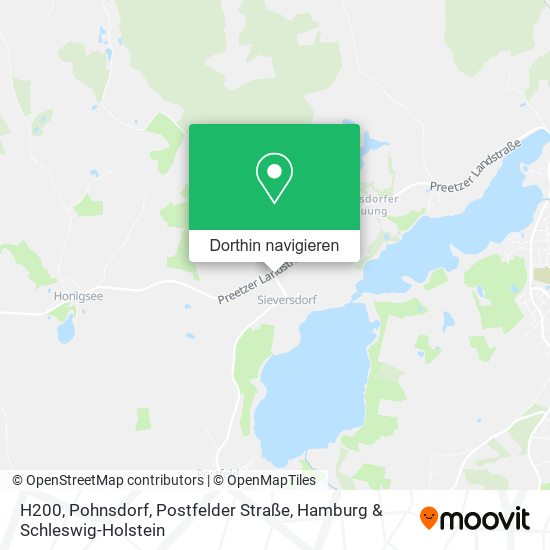 H200, Pohnsdorf, Postfelder Straße Karte