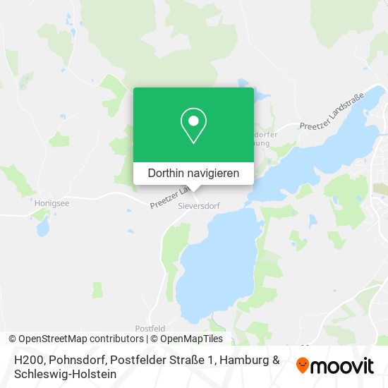 H200, Pohnsdorf, Postfelder Straße 1 Karte