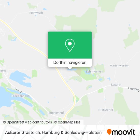 Äußerer Grasteich Karte