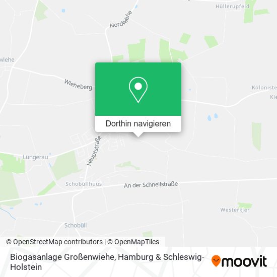 Biogasanlage Großenwiehe Karte