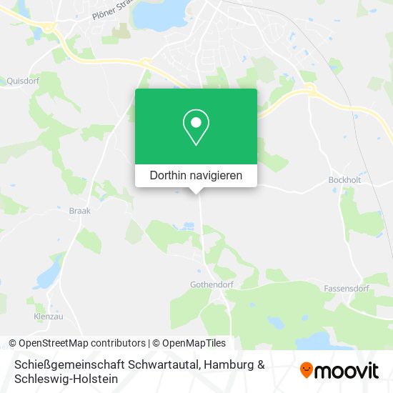Schießgemeinschaft Schwartautal Karte