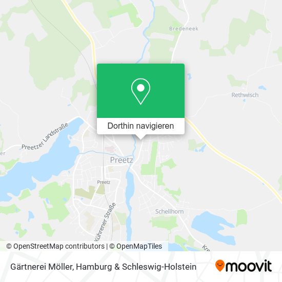 Gärtnerei Möller Karte