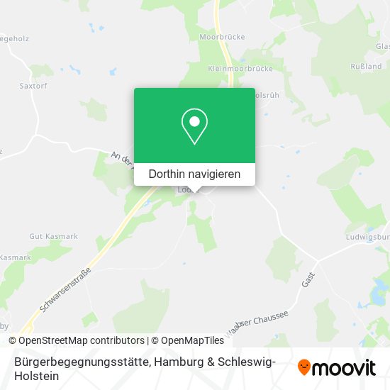 Bürgerbegegnungsstätte Karte